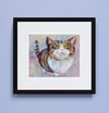 Fattypus the cat - art print