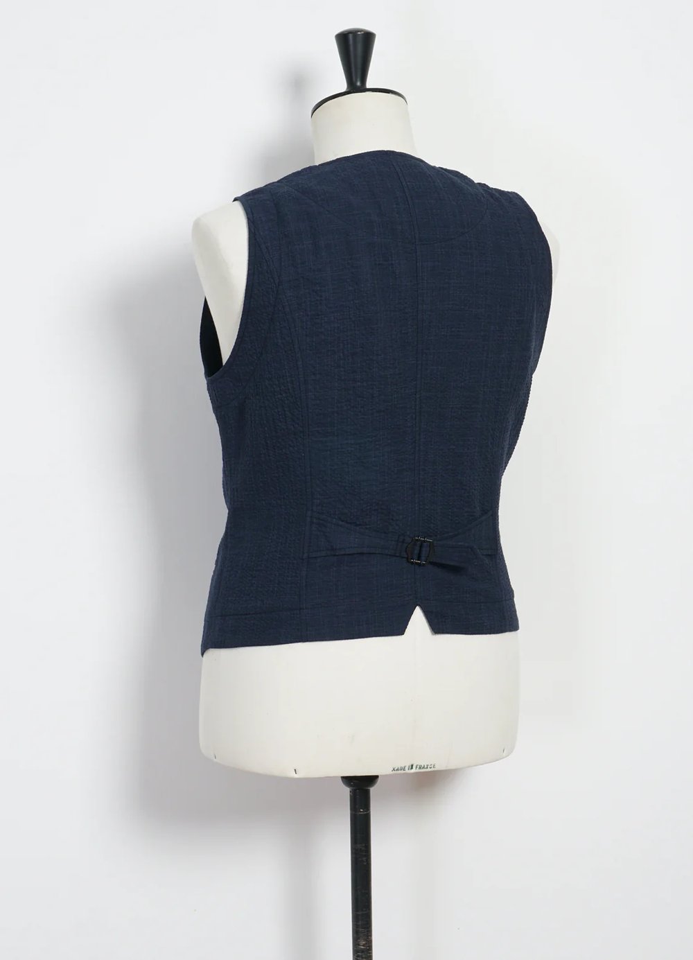 Hansen Garments DANIEL | Classic Waistcoat | crinkle blue