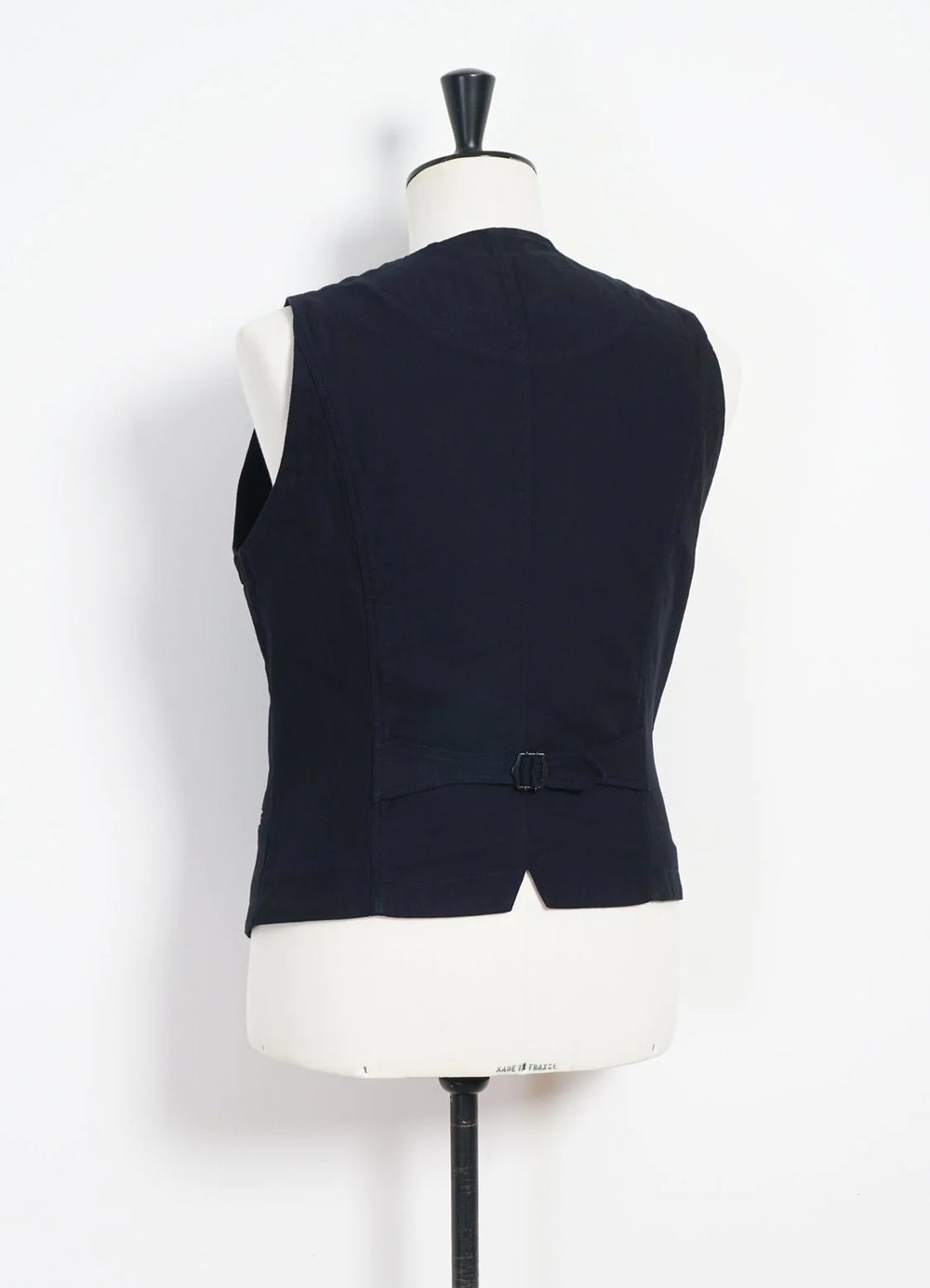 Hansen Garments DANIEL | Classic Waistcoat | indigo herringbone