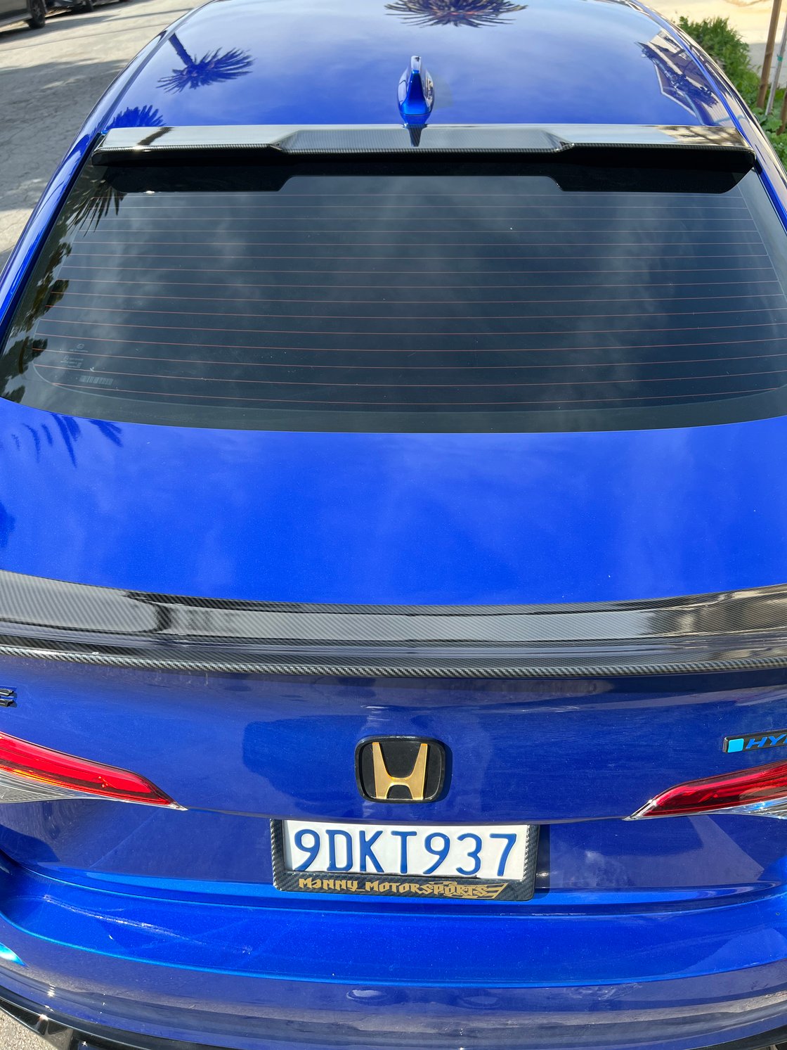 Image of 2022-2025 CIVIC SEDAN REAR WINDOW VISOR