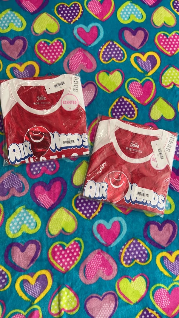 Image of JUSTICE AIR HEADS Scented Long Sleeve 