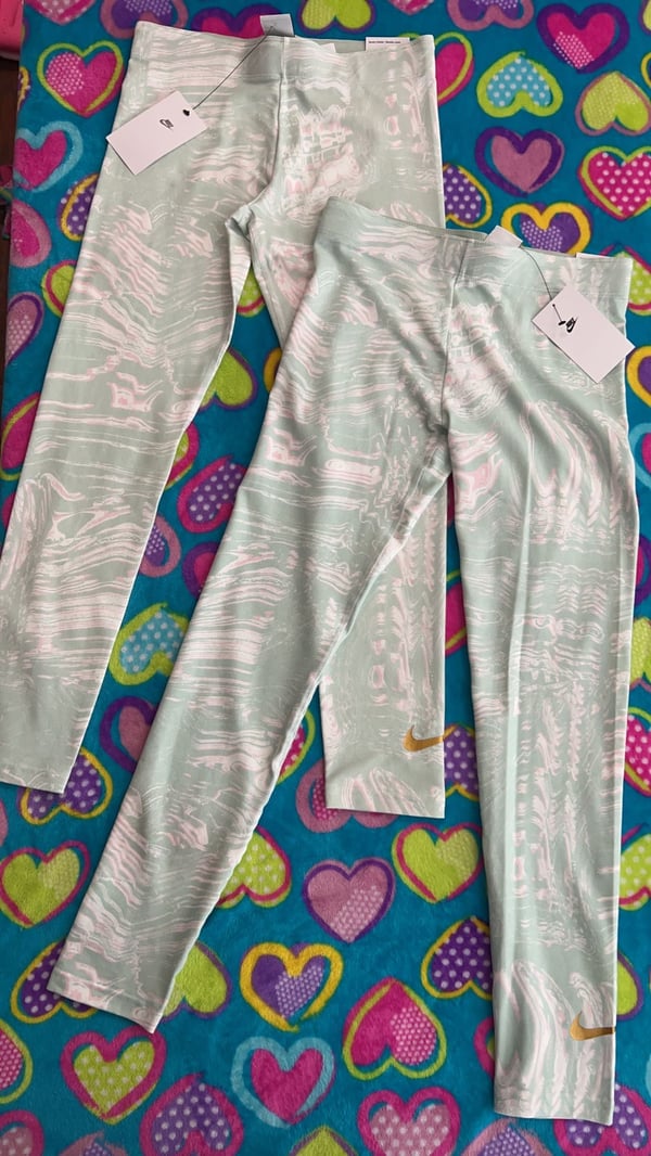 Image of NIKE Leggings (Olive, Pink, White)