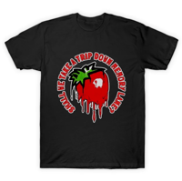 Image 2 of Drippy Strawberry Shall We Take A Trip T Shirt