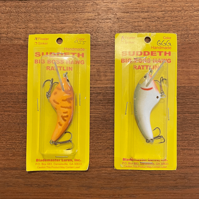 Suddeth Lures Rattlin' Big Boss Hawg
