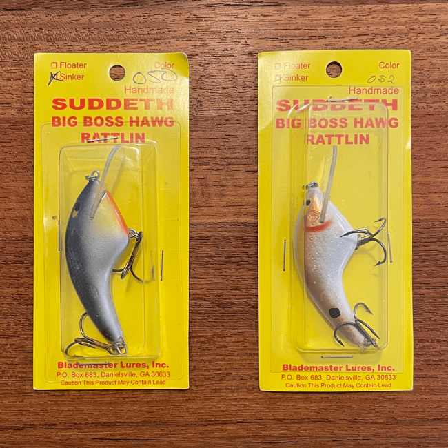 Suddeth Lures Rattlin' Big Boss Hawg