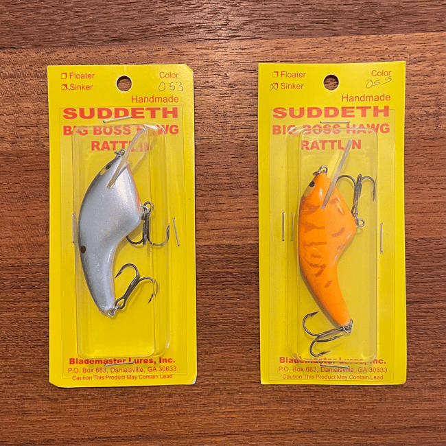 Suddeth Lures Rattlin' Big Boss Hawg
