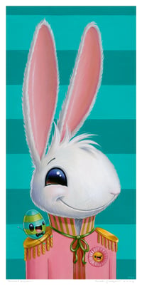 "Admiral Bun Bun" Giclee