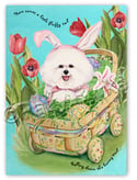 Write in the notes section at checkout which Easter Card  from heartfeltimpressions website you want