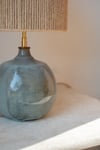 Grande lampe en céramique vintage