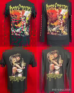 Image of Officially Licensed Hate Eternal "Infernus" Cover Art Short And Long Sleeves Shirts!!