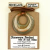 Stoneware Circle Necklace