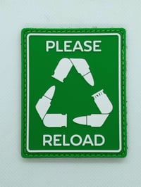 Image 1 of "Please Reload" PVC Patch