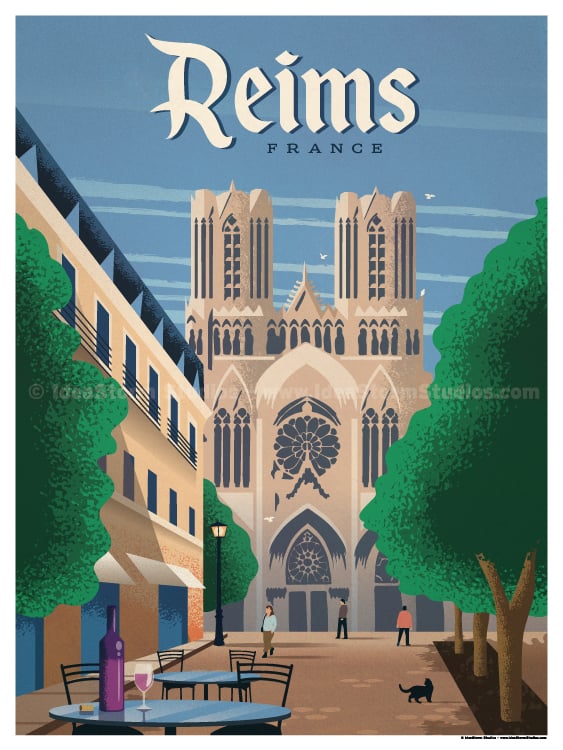 Image of Reims Poster