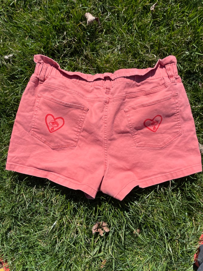 Image of Cheeky Hearts Shorts (XXL)