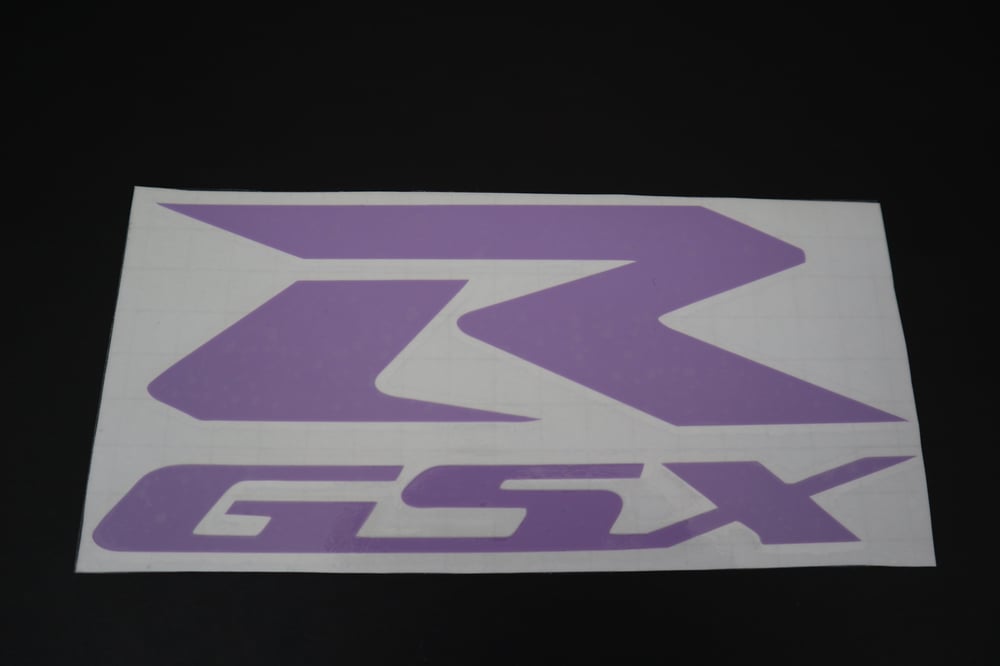 Suzuki Gsx-R Decals  7" x 3" 