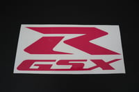 Image 3 of Suzuki Gsx-R Decals  7" x 3" 