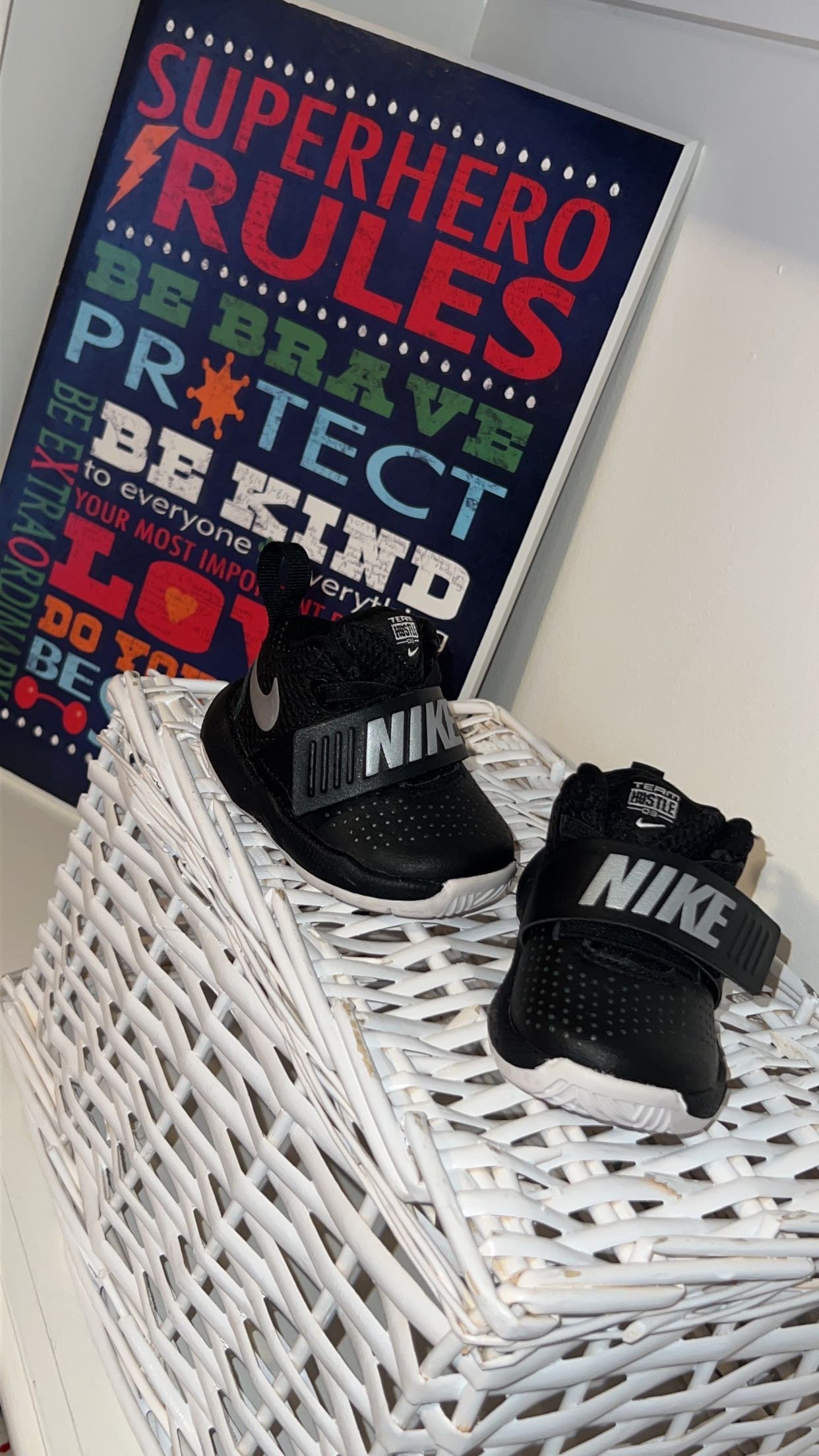 Image of Infant Nike Black/Grey