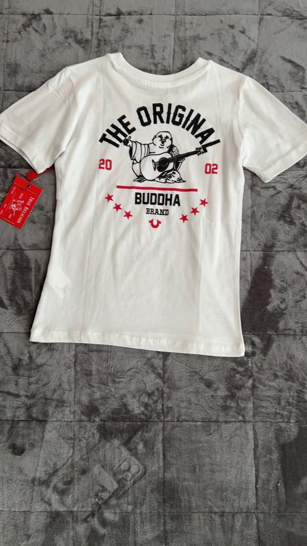 Image of True Religion White/Red/Black Tee