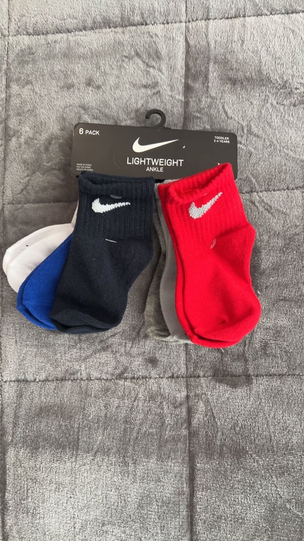 Image of Nike Socks 6 pack Colorful