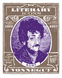Literary Icons -  Kurt Vonnegut