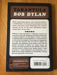 Image 2 of Bob Dylan "Tarantula" Trade Paperback