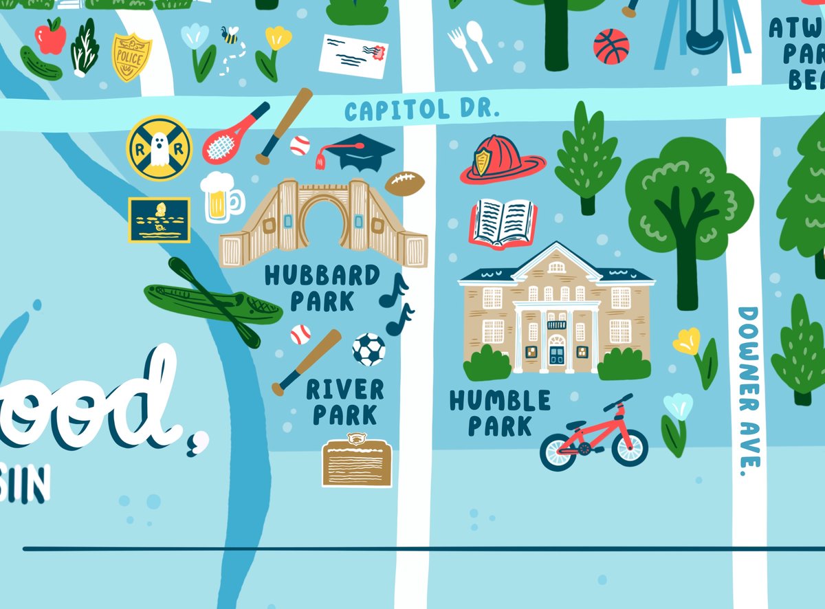 Image of Shorewood Map - *PRESALE