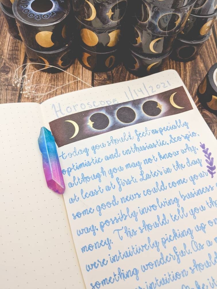 Total Eclipse Washi Tape