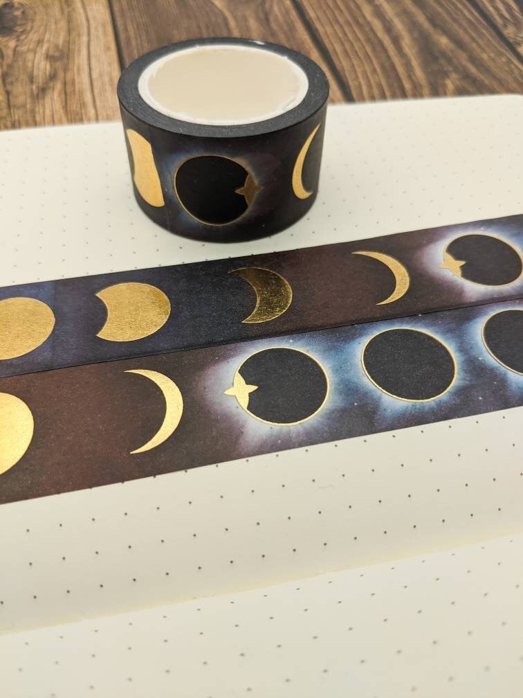 Total Eclipse Washi Tape