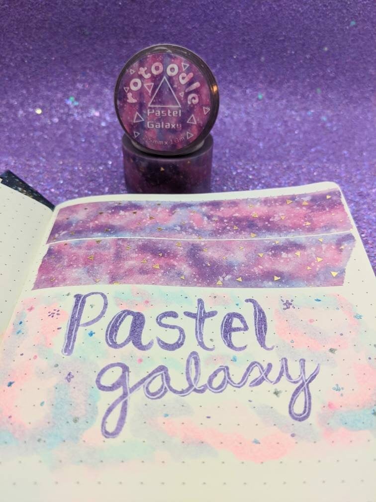 Pastel Galaxy Washi Tape