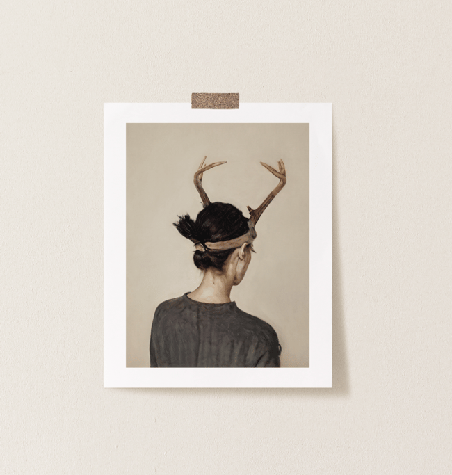 Peach, Plum, Pear - 8x12 Giclée Print