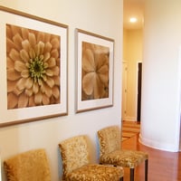 Image 3 of Flower Mandala Photograph - Peach Zinnia