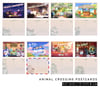 Animal Crossing Postcards ✦  Mini prints