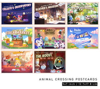 Image 1 of Animal Crossing Postcards ✦  Mini prints