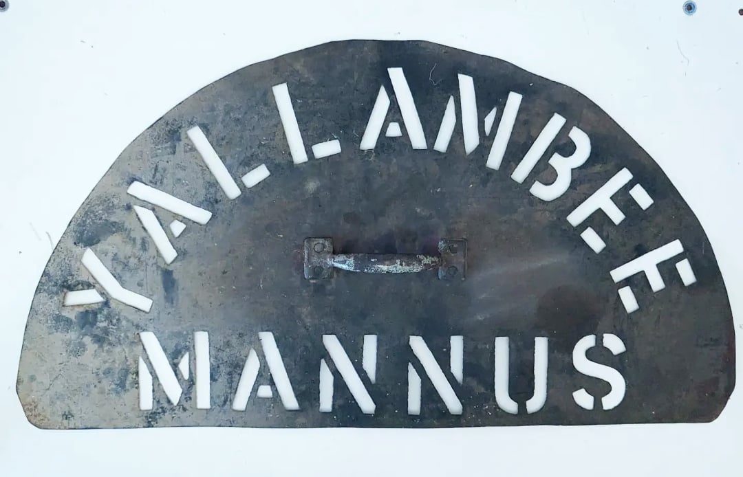 Image of Farm stencil sign
