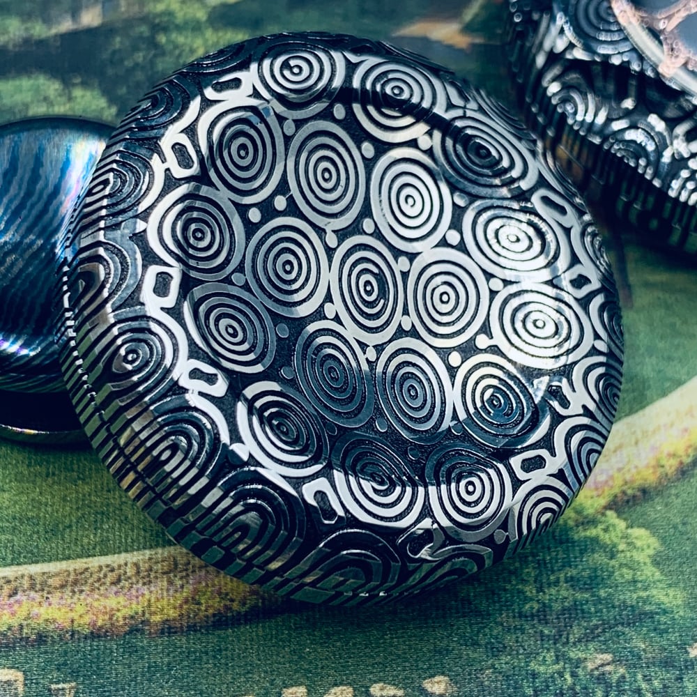 The Last Preorder Damasteel Ulte Haptic Coin in Etched Finish