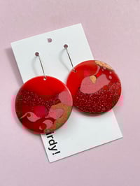 Image 1 of Amelia Disc Red & Pink 