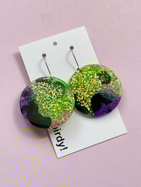 Image 1 of Amelia Disc Violet & Lime 