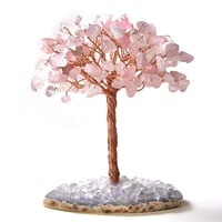 Rose Quartz Crystal Tree