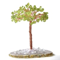 Peridot Crystal Tree