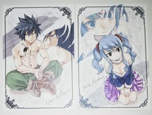 Image of Fairy Tail Japan Princess Cafe Exclusive Art Card Collection Set