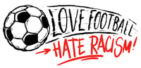 Image 2 of Love Football - Hate Racism Hoodie Erwachsene