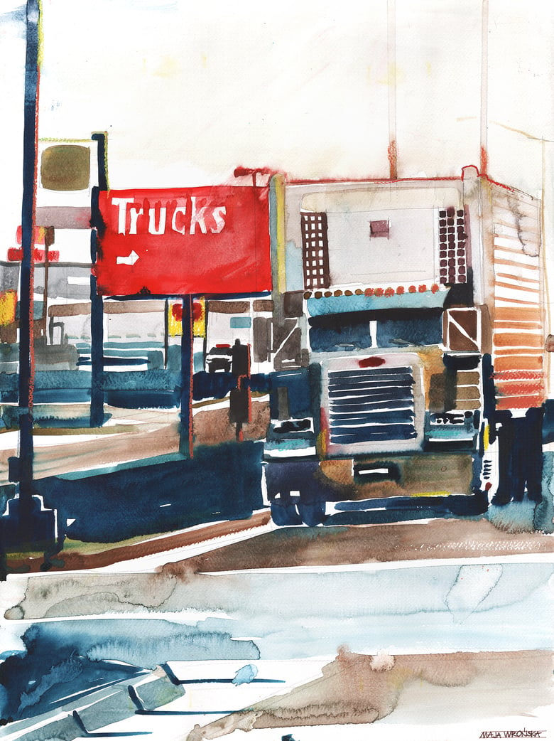 Image of Kansas City Trucks parking