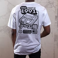 Image 1 of SNES - Retro console collector T-SHIRT