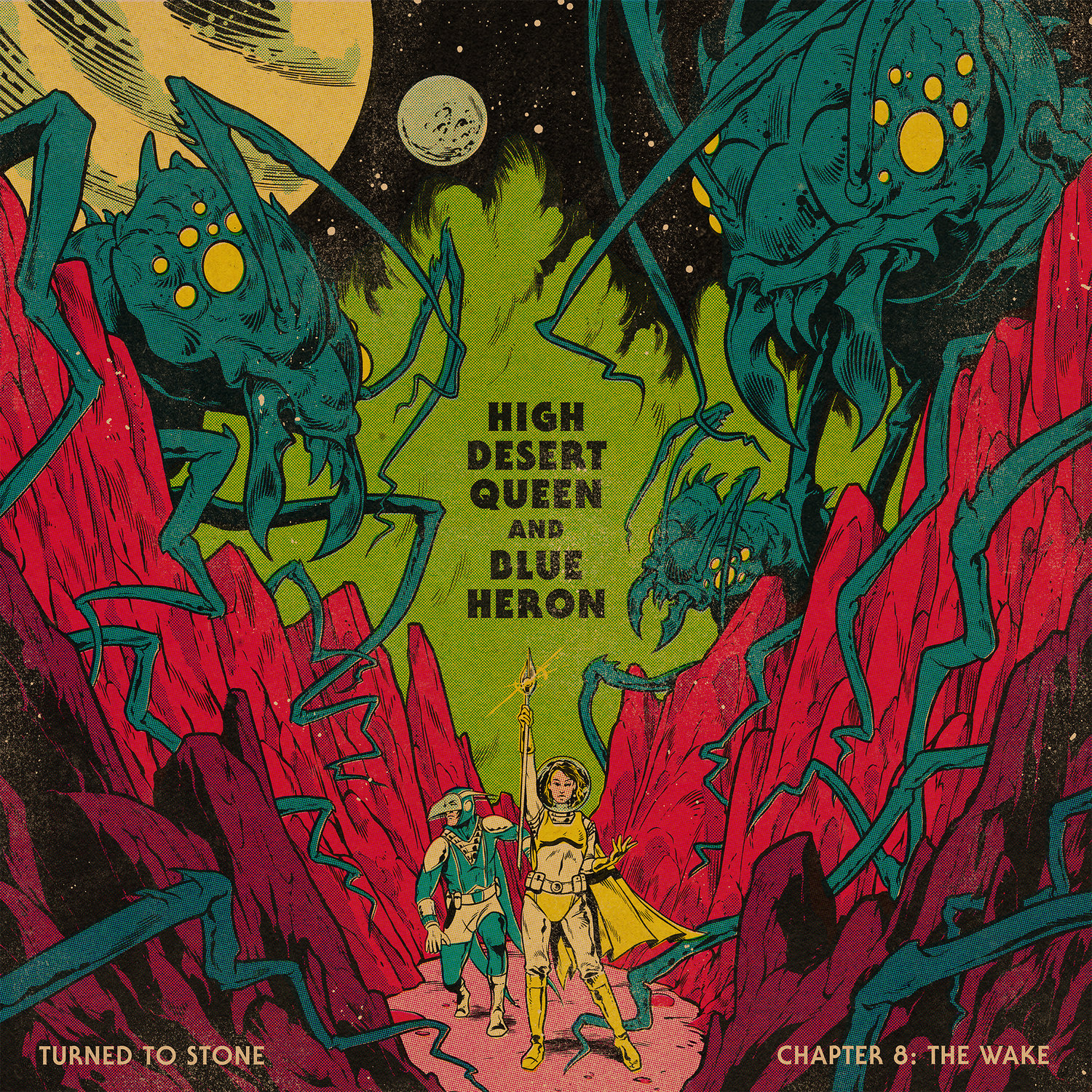 Image of Turned to Stone Ch. 8: High Desert Queen and Blue Heron - Deluxe Vinyl Editions