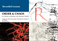 Image 1 of ORDER & CHAOS, THE SECRET OF THE COMPOSITION _PRERECORDED LESSONS