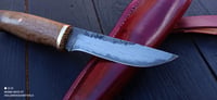 Image 3 of Forged laminated blade Puukko handmade Scandinavian Hunters knife