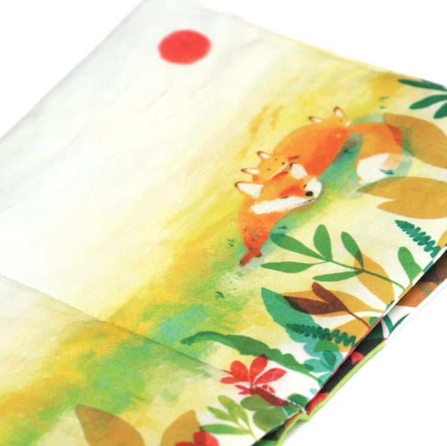 Livre en tissu Renard