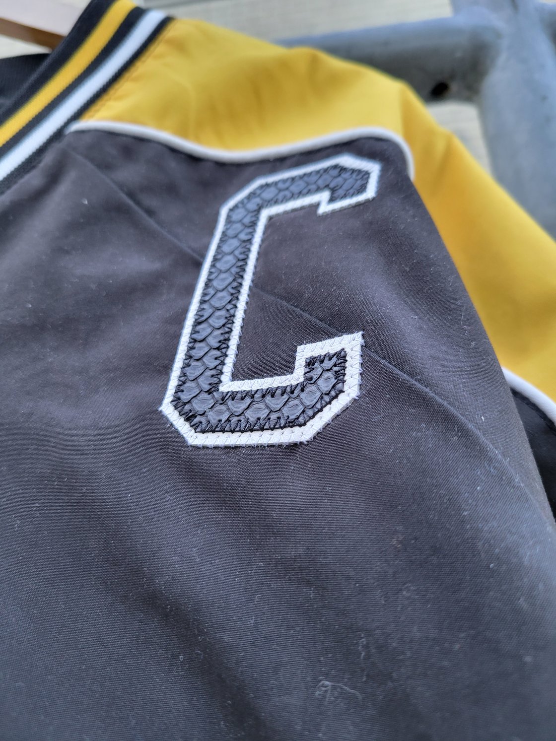 Image of Black Python Bruins Windbreaker 