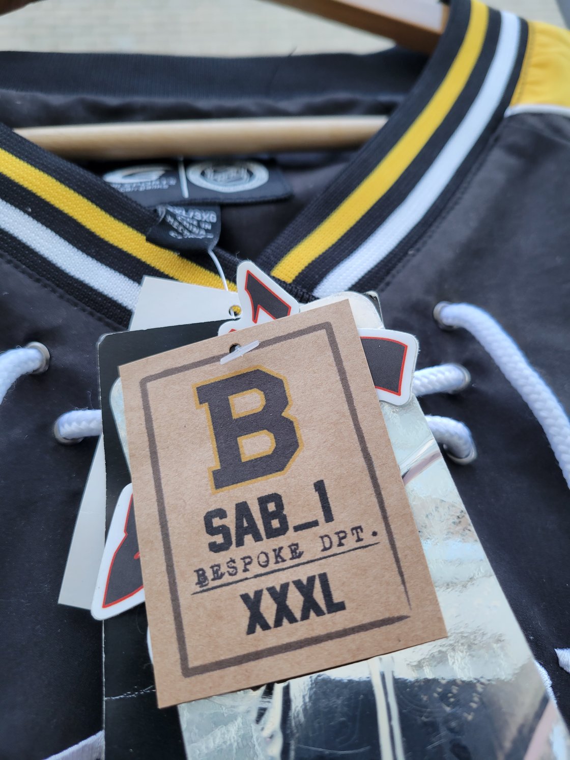 Image of Black Python Bruins Windbreaker