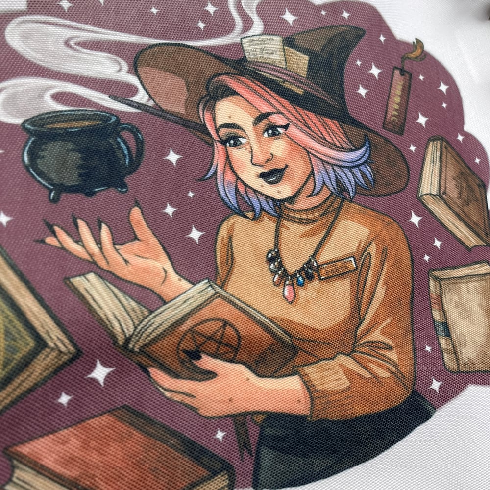 Librarian Witch Tote Bag